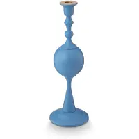 Pip studio Kandelaar Sphere - Kaarsenhouder van Metaal - Lichtblauw - 37cm