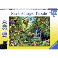 Ravensburger Puzzel Dieren In De Jungle 200 Stukjes XXL