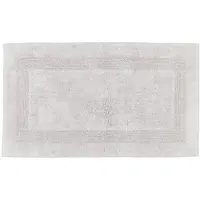 Cawö Badmat Uni Keerbaar Platin-60 x 100 cm