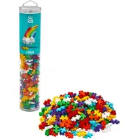 Plus plus Tube regenboog 240 delige bouwset - 4262 - Bouwspeelgoed - Constructiespeelgoed - Set met bouwstenen - Vanaf 5 jaar