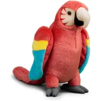 Tobar World Of Nature Eco Knuffel Rode Ara 26 cm