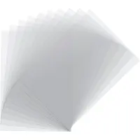 Florence Acetaatvellen - Transparant - A4 - 0,2 mm - 12 Plastic Vellen