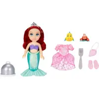 Disney Princess Ariel Sea And Land With Different Classic And Little Mermaid Outfits Doll 15 Cm Veelkleurig Kinderen