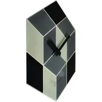 Nextime wandklok Cubic glas
