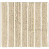 Cawö Badmat Home Balance Stripes Nature-60 x 60 cm