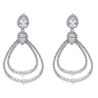 Avant Garde Oorbellen 'Simonaette' zilver