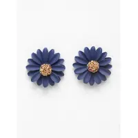 Avant Garde Oorbellen 'Nicoletaa' blauw