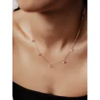 Hey Happiness Ketting 'Sweet Wings' rose-goud