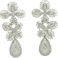 Avant Garde Oorbellen 'Ursulaia' zilver
