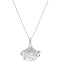 Hey Happiness Ketting 'Ginkgo' zilver