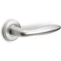Formani Basics LB18 deurkruk geveerd op rozet - mat RVS