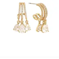 Cala Rose Oorbellen goud