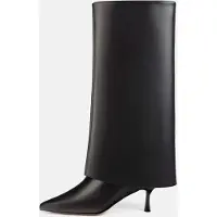 L37 HANDMADE SHOES Boots 'DEPEND ON ME' zwart