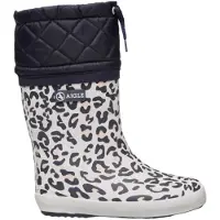 Aigle Regenlaarzen 'GIBOULEE PRINT' wit