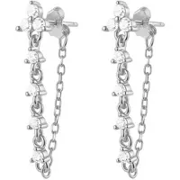 Hey Happiness Oorbellen 'Blossom' zilver