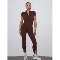 Estro Jumpsuit '6650' donkerbruin