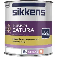 Akzo Nobel Rubbol Satura - Wit - 1L