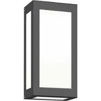 CMD Wandlamp buiten Aqua Rain, zwart, Roestvrij staal, Modern