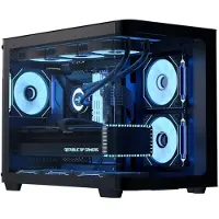 Aerocool P300c Argb Tempered Glass Pc-behuizing Zwart