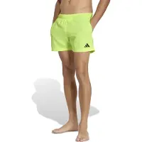 Adidas Boardshorts 'ESS' neongeel / zwart