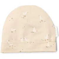 Little Dutch baby muts met all over print beige Jongens/Meisjes Stretchkatoen - maat 0-3 mnd