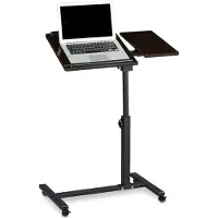 Relaxdays Laptoptisch, Notebookstandaard, Zwart