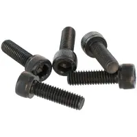 VAR Socket Head Bolts 50 Units Screw Zwart M6 x 20 mm