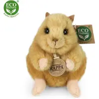 Rappa Pluche goudhamster, 16 cm, milieuvriendelijk