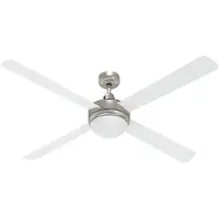 vidaXL Plafondventilator met verlichting en afstandsbediening Ø 130 cm