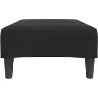 vidaXL Voetenbank 77x55x31 cm fluweel zwart