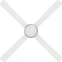 vidaXL Plafondventilator met verlichting en afstandsbediening Ø 130 cm