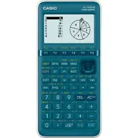 Casio FX-7400GIII Grafische rekenmachine Cyaan Aantal displayposities: 21 werkt op batterijen (b x h x d) 87.5 x 21.3 x