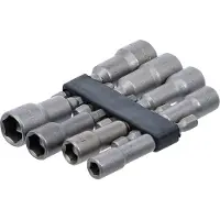 Bgs Steckschlüssel-Einsatz-Satz Sechskant Antrieb Aussensechskant 6,3 mm (1/4") SW 6 - 13 mm 8-tlg.