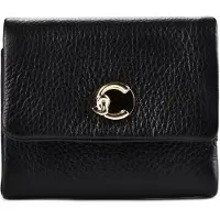 Coccinelle C-Me Portemonnee Leder 12 cm zwart