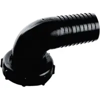 Nuova Rade 38 Mm Elleboogconnector Zwart