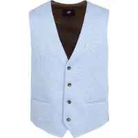 Suitable Gilet Gris Blauw | Lichtblauw | Maat 48