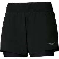 Mizuno Dames 2-in-1 shorts Active