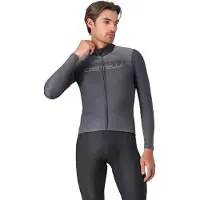 Castelli - Apice Thermal Jersey - Fietsshirt S, grijs