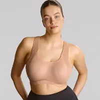 Panache - Sculptresse Thrive Niet Voorgevormde Sport BH - Dusty Rose - 80G