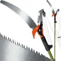 TecTake - Telescopische boomzaag snoeischaar zaag takken - 402385