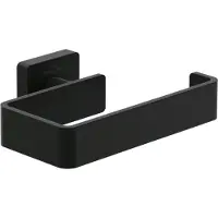 Villeroy & Boch Elements Striking - Toiletrolhouder, mat zwart TVA152014000K5
