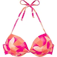 LASCANA Bikinitop beige / oranje / pink / rosa