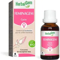 Herbalgem Feminagem Bio | Menstruatiecomfort 30 ml Druppels