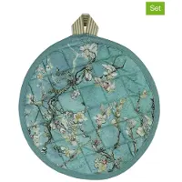Beddinghouse Pannenlap Blossom Blue (Set van 2)