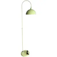 Bamyum Staande Lamp: Moderne Metalen Staande Lamp Met Dimmer in Mintgroen