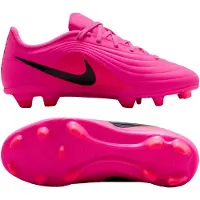 Nike Tiempo Maestro Club Gras / Kunstgras Voetbalschoenen (MG) Kids Felroze Zwart