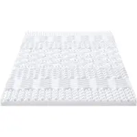 Vente-unique Dekmatras 160 x 200 cm, vormgeheugen met 7 zones, dikte 5 cm - ARTISSA van YSMÉE