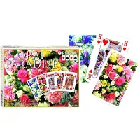 Piatnik 2298 - Roze, bloemenprint