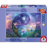 Schmidt - Legpuzzel - Yin & Yang, Fantastische insectenwereld - Silvia Christoph - 1000 stukjes - Volwassenen - vanaf 12 jaar