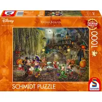 Schmidt Thomas Kinkade Studios: Disney Dreams Collectie - Mickey & Minnie Halloween Plezier (1000 stukjes)